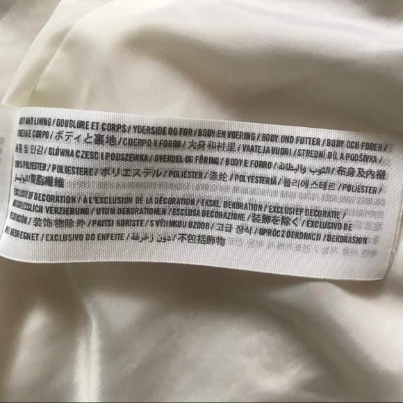 Hollister Faux Fur Collar Open Front Jacket Coat - Picture 5 of 8